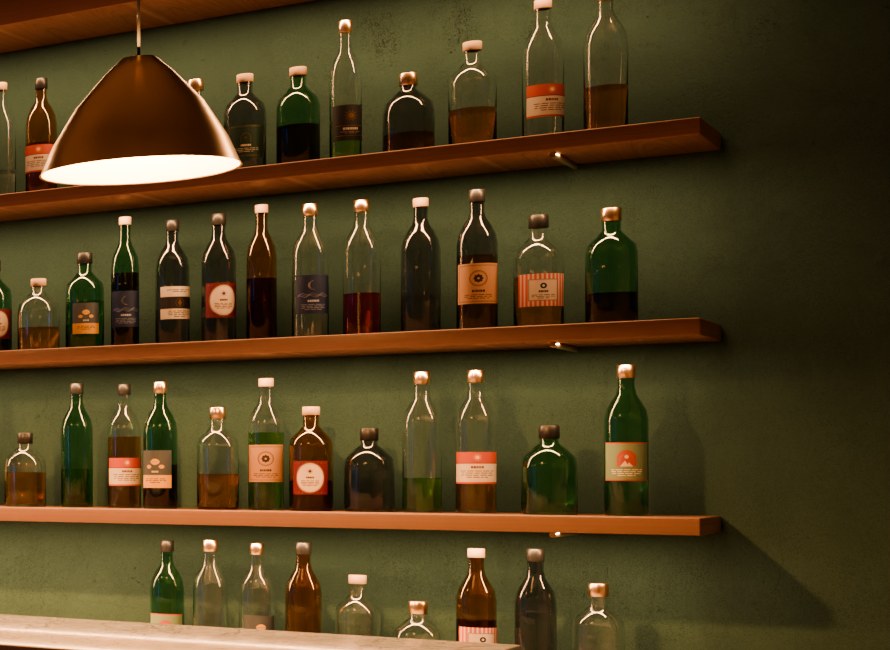 Bar, prima dell'apertura