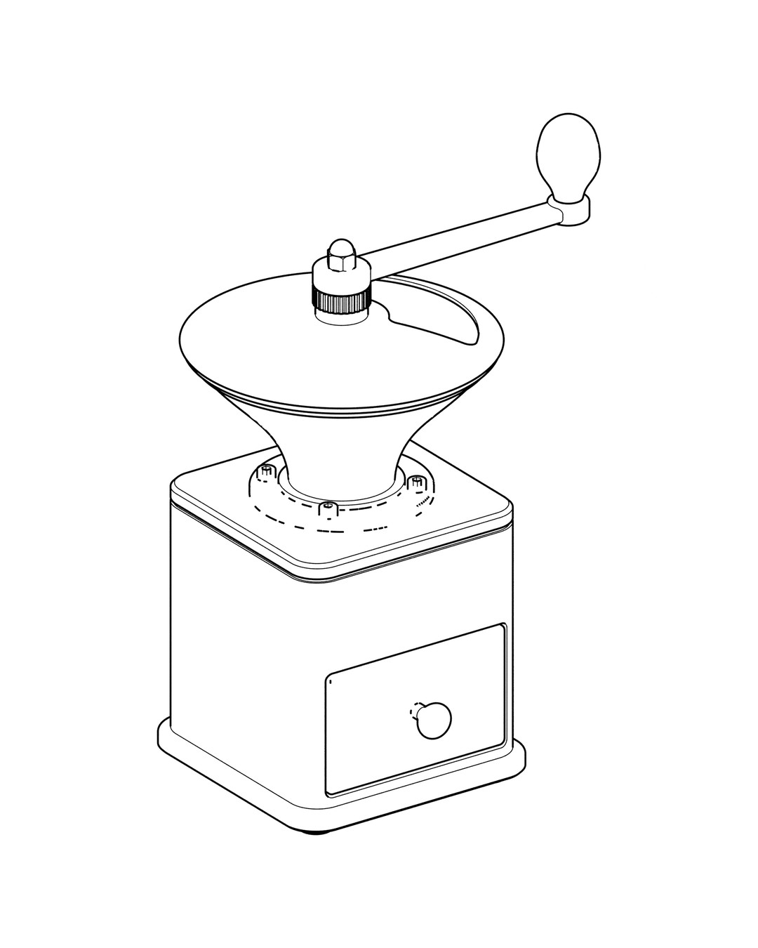 Macinacaffè da tavolo